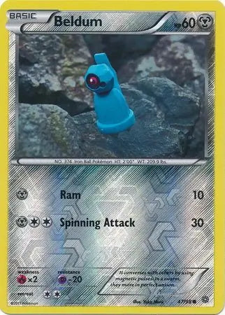 Ancient Origins Beldum #47/98 reverse holo